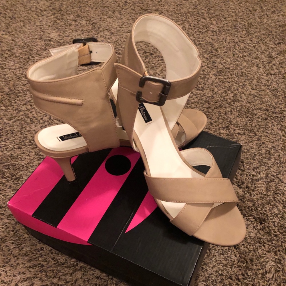 Beige Heels